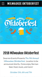 Mobile Screenshot of milwaukeeoktoberfest.com